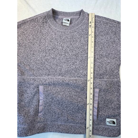 The North Face Womens Pink Sweater Sweatshirt Pullover Medium Active Top - Picture 8 of 9